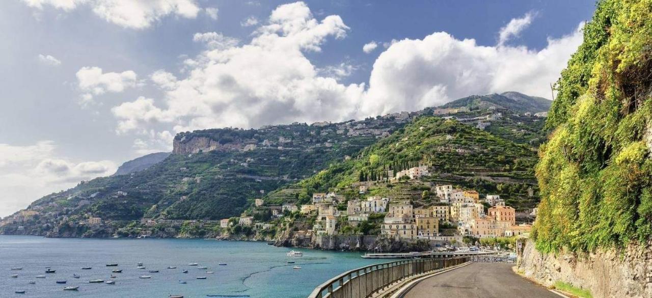 Amalfi Coast Palace In Minori Apartment Екстериор снимка